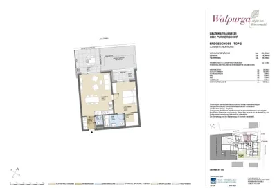 2-Zimmer-Wohnung kaufen in Sankt Pölten Land – 60,8 m², € 270.000 – Bild 7 von 8