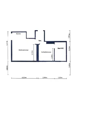 2-Zimmer-Wohnung mieten in Wien – 36,5 m², € 841 – Bild 12 von 12