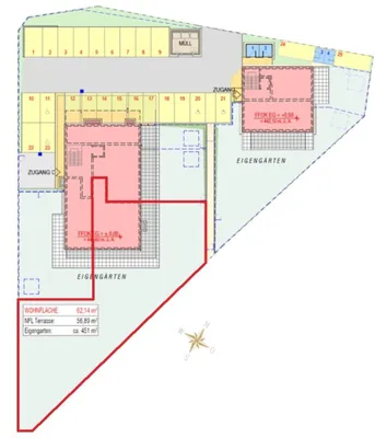 2-Zimmer-Wohnung mieten in Klagenfurt Land – 62 m², € 1.830 – Bild 23 von 24