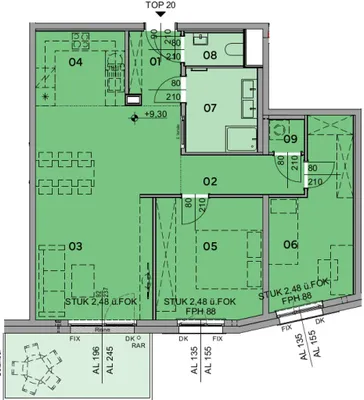 3-Zimmer-Wohnung kaufen in Wien – 72,31 m², € 461.500 – Bild 10 von 11