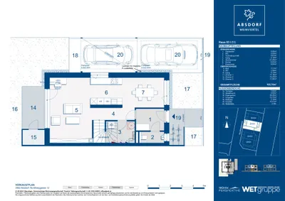 4-Zimmer-Haus mieten in Tulln – 105,7 m², € 1.464 – Bild 9 von 10