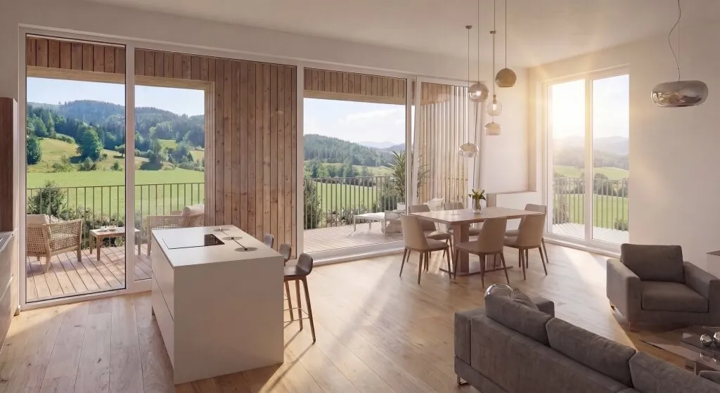 2-Zimmer-Wohnung mit 128 m² Garten in Velden am Wörthersee - Provisionsfrei - Ansicht 2