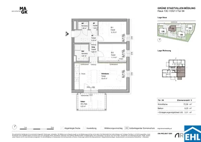 Immobilie kaufen in Mödling – 72,59 m², € 469.030 – Bild 22 von 22