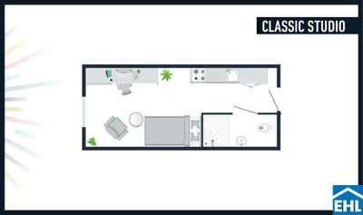 1-Zimmer-Wohnung mieten in Graz – 18 m², € 600 – Bild 17 von 17