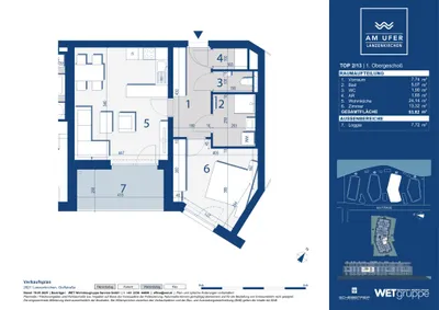 2-Zimmer-Wohnung kaufen in Wiener Neustadt Land – 53,82 m², € 258.400 – Bild 7 von 7