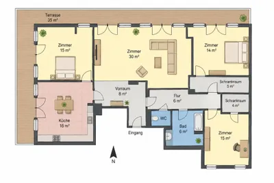 4-Zimmer-Wohnung kaufen in Wien – 121,94 m², € 2.500.000 – Bild 2 von 38