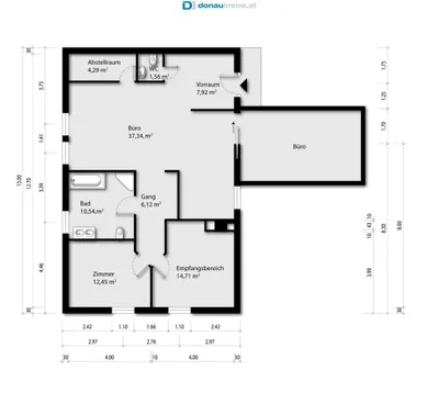 Gewerbeimmobilie mieten in Eisenstadt – 116 m², € 986 – Bild 7 von 7