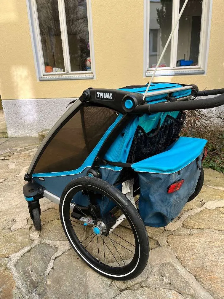 croozer fahrradanhänger kaufen Dog Mikke mieten und testen - mit Kaufoption Größe:M innerhalb 7-9 Tagen Adler Verona Nexus Wave jungle_bike