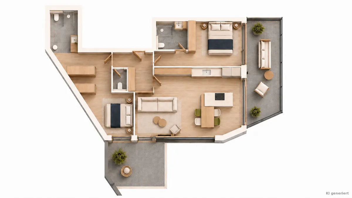 Wohnung – Fügen - Ansicht 3