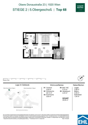 Immobilie kaufen in Wien – 39,08 m², € 415.000 – Bild 31 von 31