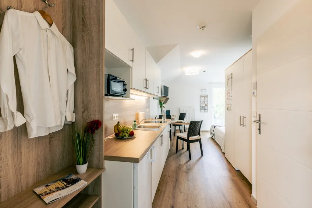noba Apartments | Pauschalmiete inkl. Strom, Heizung & WLAN | Hochwertig möblierte Neubauwohnungen | Barrierefrei - Ansicht 2