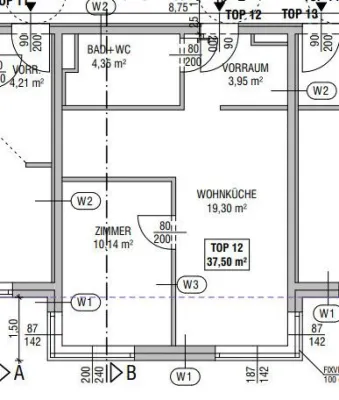 2-Zimmer-Wohnung kaufen in Wien – 37,5 m², € 211.500 – Bild 12 von 12