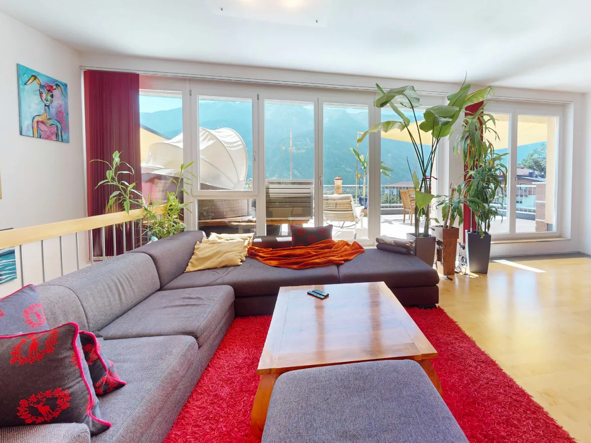 Offenes Wohnen: Maisonette-Wohnung mit Dachterrasse und malerischem Ausblick - Ansicht 2