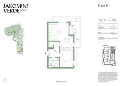 2-Zimmer-Wohnung kaufen in Graz – 58,72 m², € 314.000 – Bild 21 von 21