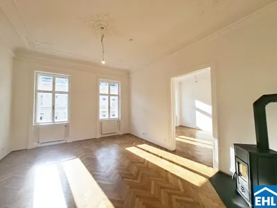 Unbefristet ! Gemütlicher 4-Zimmer Altbauwohntraum Nahe Karlsplatz – Bild 2