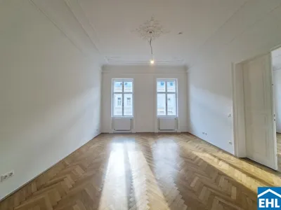 Unbefristet ! Gemütlicher 4-Zimmer Altbauwohntraum Nahe Karlsplatz – Bild 3