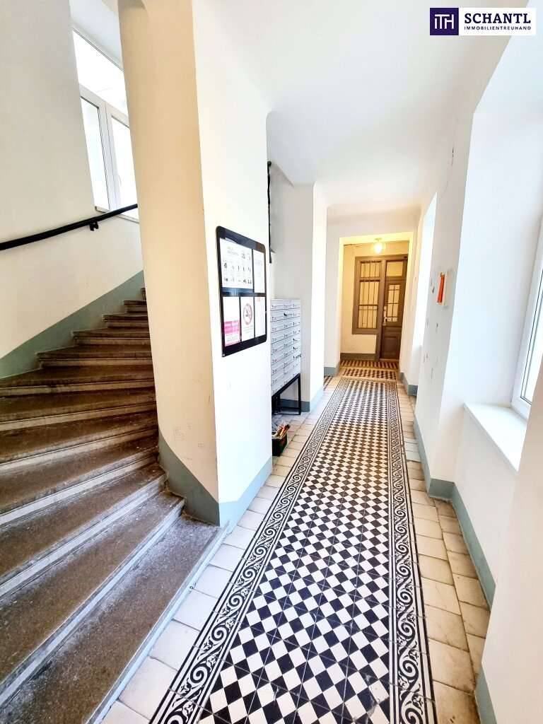 Altbau-Charme im Taschenformat - Aber groß im Wohnglück! U-Bahn um´s Eck! 2 toll aufgeteilte Zimmer + Angenehme Ruhelage in 1030 Wien + Schönes Altbauhaus! Nicht zögern! - Ansicht 2