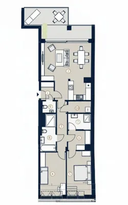 3-Zimmer-Wohnung kaufen in Wien – 96 m², € 1.319.000 – Bild 5 von 5