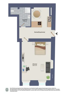 1-Zimmer-Wohnung kaufen in Südoststeiermark – 47,53 m², € 89.000 – Bild 17 von 18