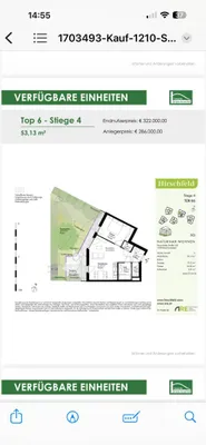 2-Zimmer-Wohnung mieten in Wien – 53,13 m², € 1.210 – Bild 9 von 9