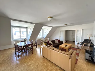 Großzügige möblierte 4 Zimmer mit Terrasse nahe Stadtpark und Wien Mitte – Bild 3