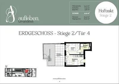 2-Zimmer-Wohnung mieten in Wien – 44 m², € 1.150 – Bild 47 von 50