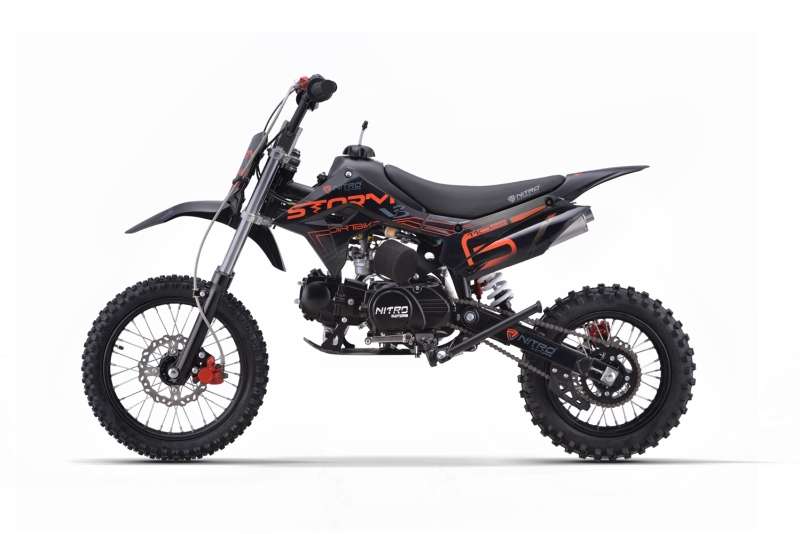 Nitro Motors Nitro Motors 110cc Dirtbike Storm 14/12 V3 Semi Aut. Kick-Starter Motocross