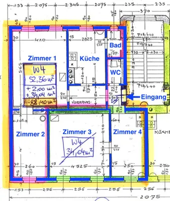 4-Zimmer-Wohnung mieten in Bruck-Mürzzuschlag – 88,4 m², € 597 – Bild 20 von 20