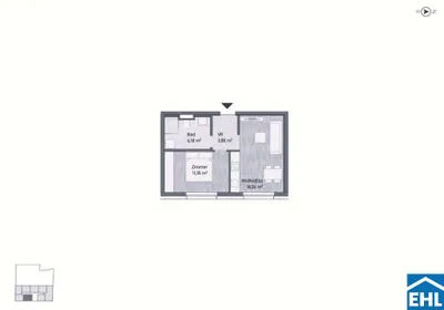 2-Zimmer-Wohnung kaufen in Graz – 37,64 m², € 206.699 – Bild 5 von 5
