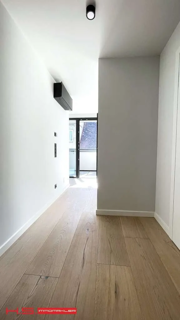 FAST 4. BEZIRK - 1. DG - HIGH END ERSTBEZUG mit LOGGIA - RESTAURIERTES BIEDERMAIERHAUS - GRÜNBLICK - RUHELAGE - - Ansicht 3