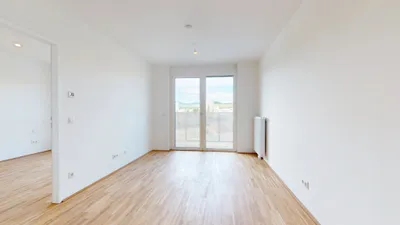 Neubau-Highlight im Erstbezug: 2-Zimmer-Wohnung mit Balkon