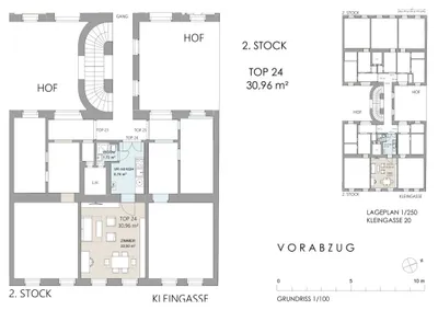 1-Zimmer-Wohnung kaufen in Wien – 30,96 m², € 199.000 – Bild 12 von 12