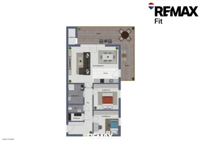 3-Zimmer-Wohnung mieten in Grieskirchen – 81,73 m², € 1.158 – Bild 10 von 11