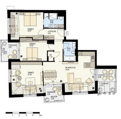 4-Zimmer-Wohnung kaufen in Wien – 110,57 m², € 1.636.900 – Bild 10 von 11