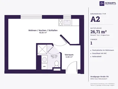 Immobilie kaufen in Graz – 26,5 m², € 123.200 – Bild 10 von 16
