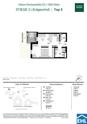 Immobilie kaufen in Wien – 39,83 m², € 336.000 – Bild 31 von 31