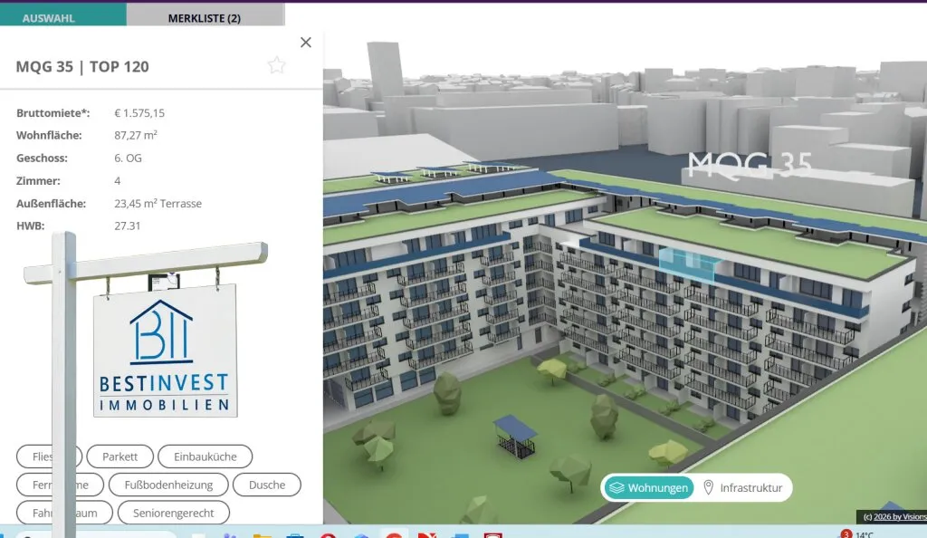 Top Penthouse - Erstbezug Juni 2026 - Ansicht 2
