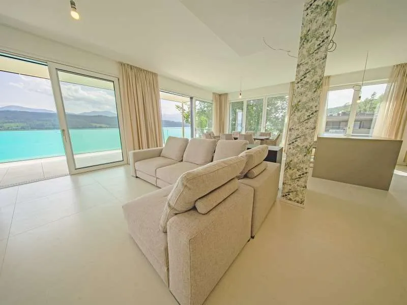 Großzügige Luxuswohnung mit privatem Seezugang am Wörthersee - Ansicht 2