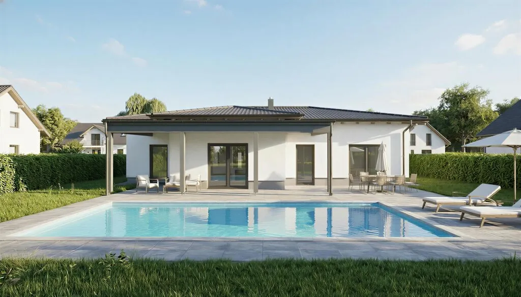 12 Häuser von 92 m² bis 146 m² Schlüsselfertig mit Bodenplatte ab EUR 296.019,-- Fixpreisgarantie !!! - Ansicht 3