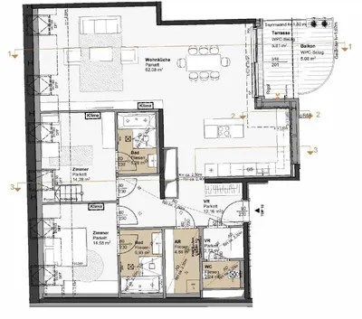 3-Zimmer-Wohnung kaufen in Wien – 124,36 m², € 1.090.000 – Bild 23 von 31