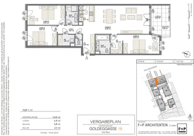 4-Zimmer-Wohnung mieten in Wien – 114,55 m², € 2.890 – Bild 18 von 19