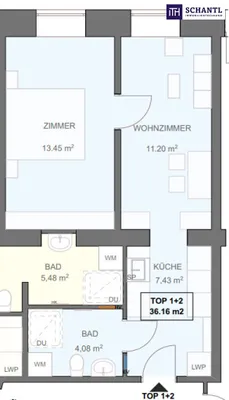 2-Zimmer-Wohnung kaufen in Wien – 36,16 m², € 210.000 – Bild 8 von 8