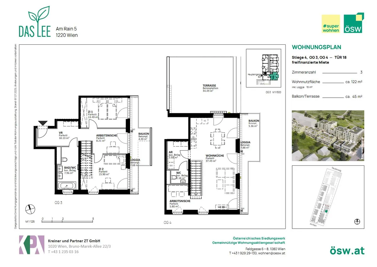 Wohnung – Wien, Breitenlee - Ansicht 2