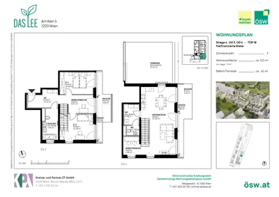 3-Zimmer-Wohnung mieten in Wien – 122,18 m², € 2.517 – Bild 1 von 7