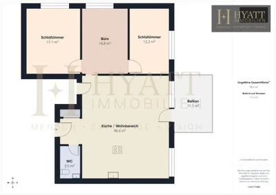 4-Zimmer-Wohnung mieten in Wien – 95,2 m², € 3.015 – Bild 42 von 42
