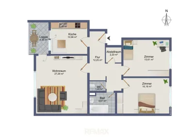 Wohnung kaufen in Graz – 90,26 m², € 225.000 – Bild 2 von 16