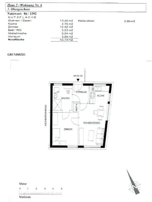 Wohnung mieten in Weiz – 41,52 m², € 507 – Bild 4 von 4
