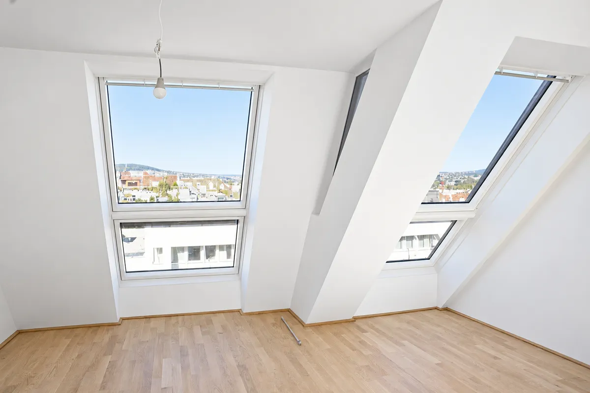 3-кімнатна мансардна квартира з балконом, 78 м², Оттакрінг, Оттакрінг