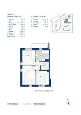 4-Zimmer-Haus mieten in Hollabrunn – 109,63 m², € 1.119 – Bild 4 von 4