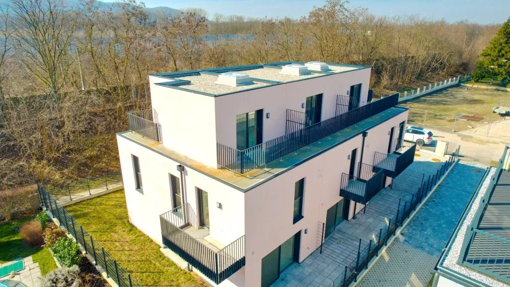 110 m² Neubau-Reihenhaus mit 74 m² Eigengarten | Korneuburg" - Ansicht 3